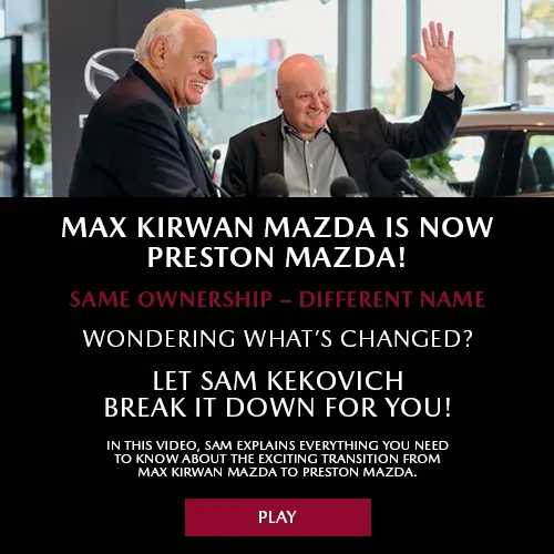 Max Kirwan Preston Mazda